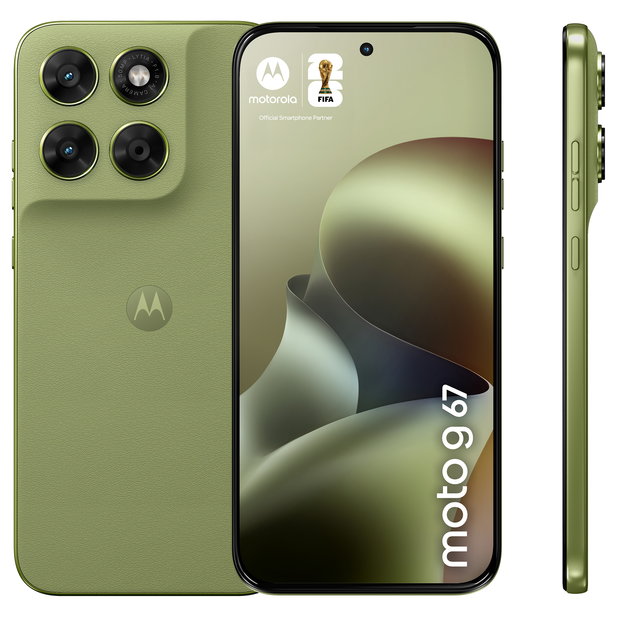 Pametni telefon MOTOROLA Moto G 5G (2024) 4/128GB Sage Green (6.6" 120Hz, 50MP kamera, 5000mAh baterija)-1