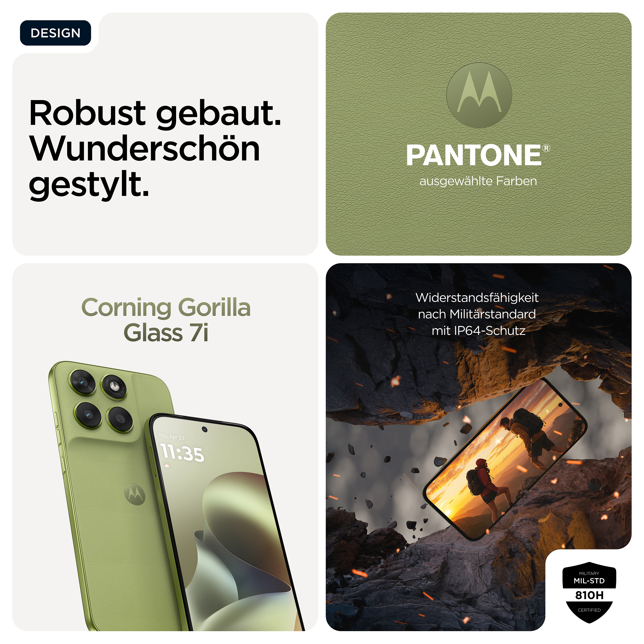 Pametni telefon MOTOROLA Moto G 5G (2024) 4/128GB Sage Green (6.6" 120Hz, 50MP kamera, 5000mAh baterija)-11