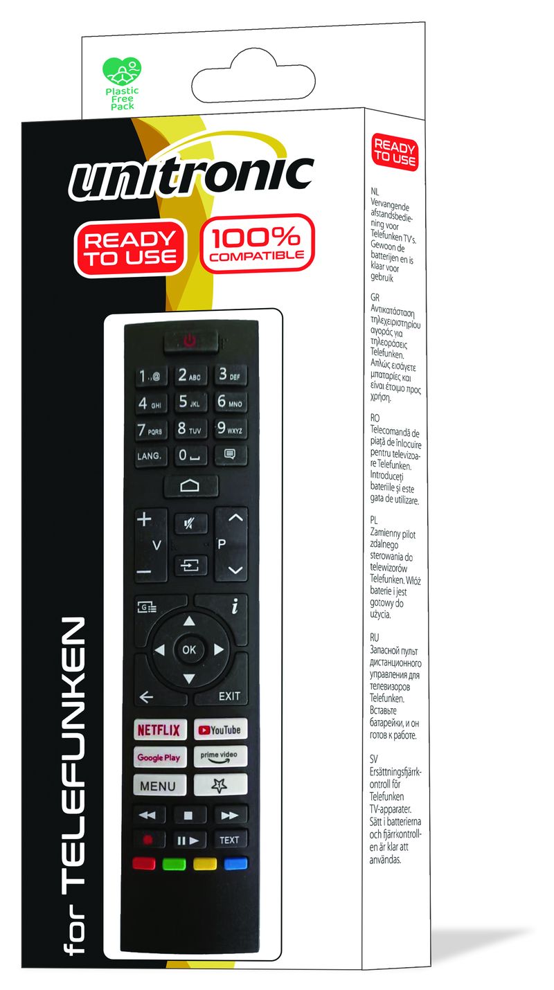 Daljinski upravljač UNITRONIC za TELEFUNKEN TV-1