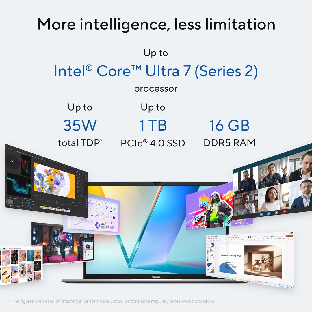 Laptop ASUS Vivobook S16 S3607VA (16", IPS, WUXGA, Intel Core 5 210H, 16 GB, 512 GB SSD, Intel UHD Graphics, Windows 11, Non-HR tipkovnica, Cool Silver)-13