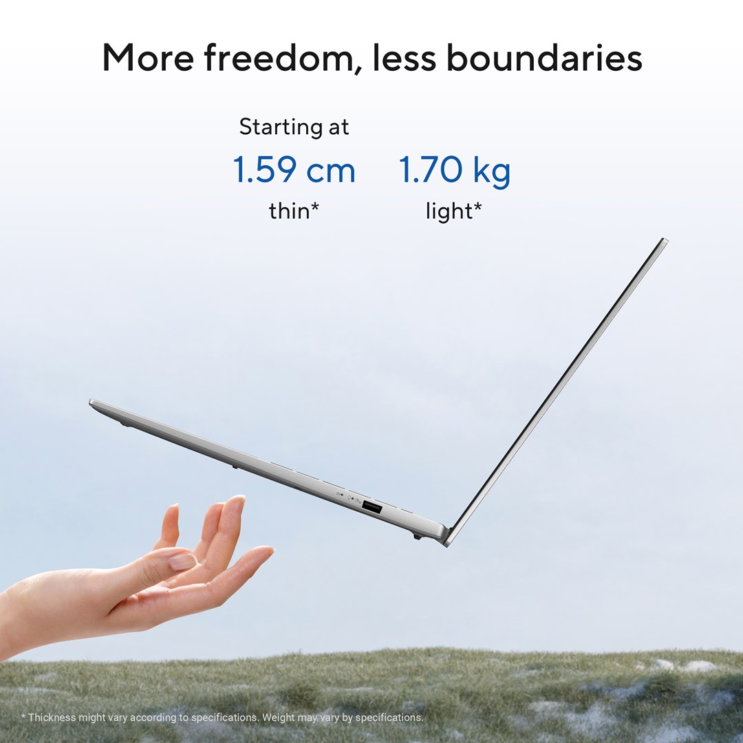 Laptop ASUS Vivobook S16 S3607VA (16", IPS, WUXGA, Intel Core 5 210H, 16 GB, 512 GB SSD, Intel UHD Graphics, Windows 11, Non-HR tipkovnica, Cool Silver)-12
