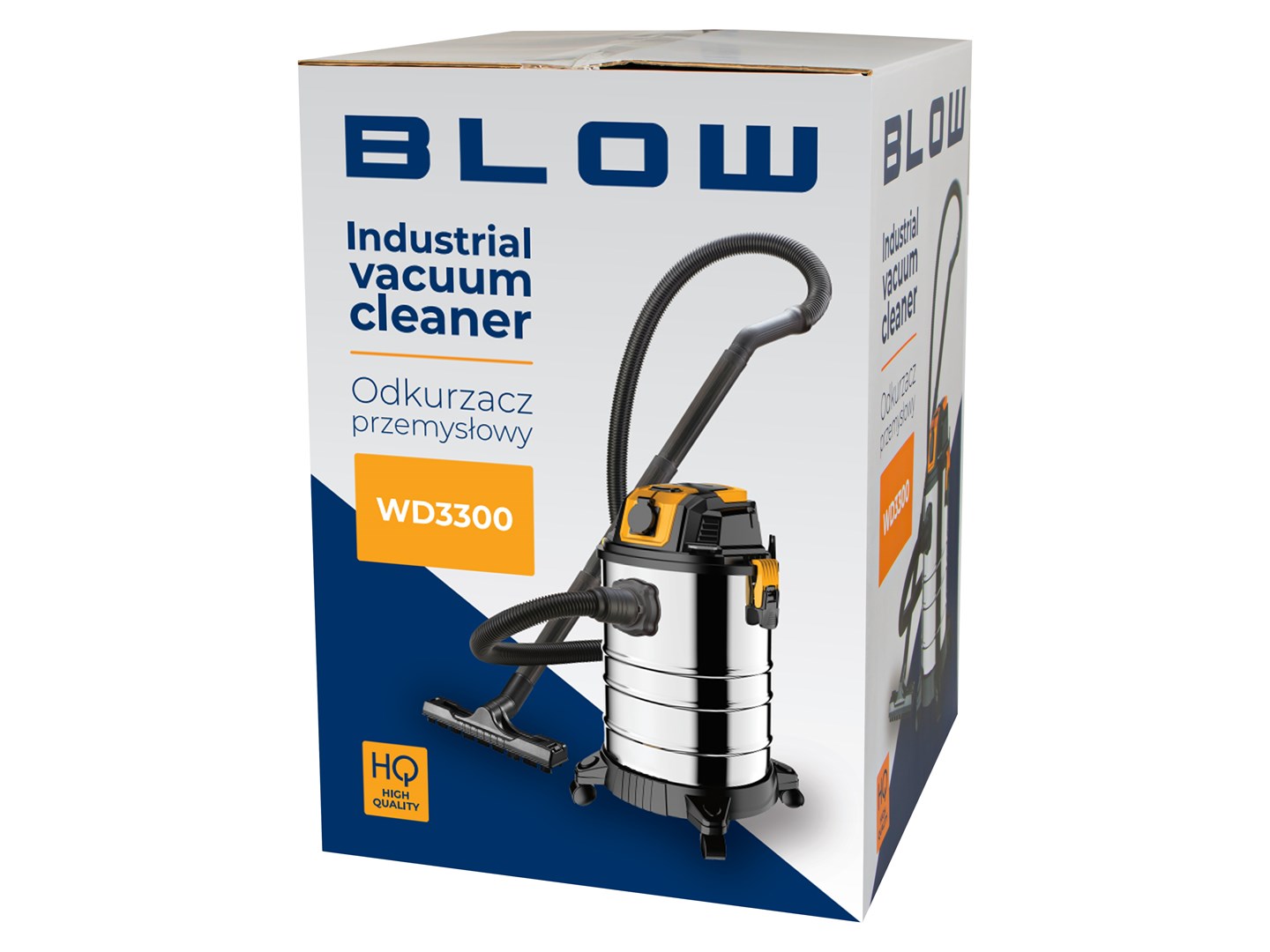 Industrijski usisavač BLOW WD3300 (2000W, 30L, utičnica 230V, mokro/suho)-6