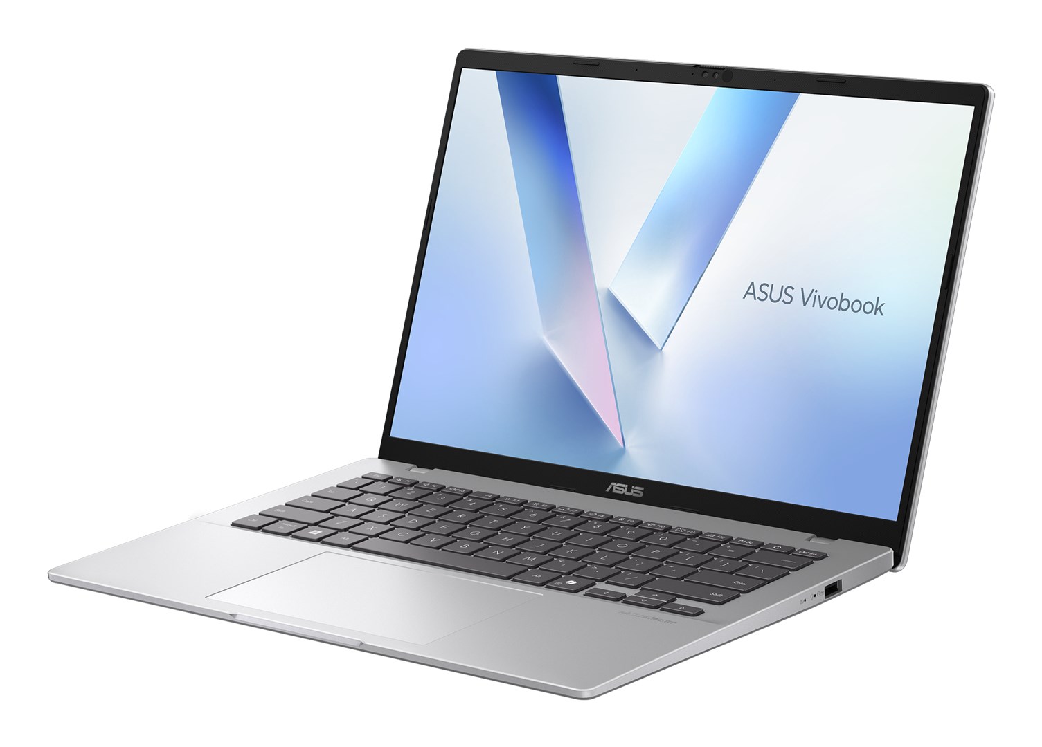 Laptop ASUS Vivobook 14 M1407GA (14", IPS, WUXGA, AMD Ryzen AI 7 445, 16 GB, 512 GB SSD, Radeon Graphics, Windows 11, Non-HR tipkovnica, Cool Silver)-2