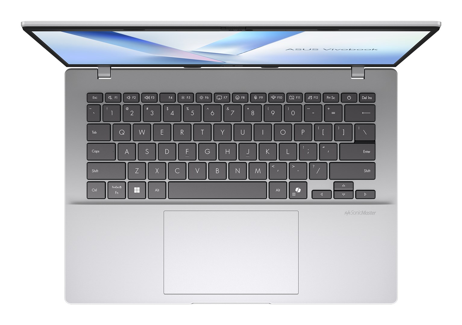 Laptop ASUS Vivobook 14 M1407GA (14", IPS, WUXGA, AMD Ryzen AI 7 445, 16 GB, 512 GB SSD, Radeon Graphics, Windows 11, Non-HR tipkovnica, Cool Silver)-5