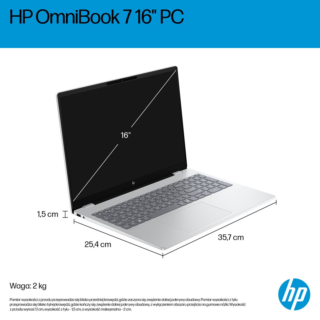Prijenosno računalo HP OmniBook 7 16-az0222nw (Core 5 210H, 16GB, 512GB SSD, 16" 2K, Win11, non-HR tipkovnica)-5