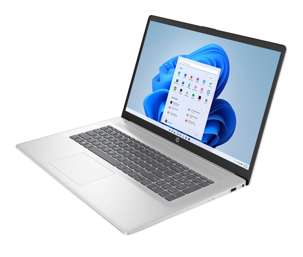 Prijenosno računalo HP 17-cn4007nw (17.3" FHD IPS, Core 7 150U, 16GB RAM, 512GB SSD, Intel Graphics, Win11, Natural Silver)-3