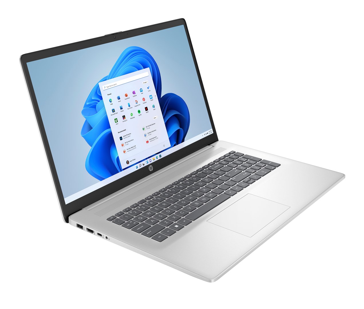 Prijenosno računalo HP 17-cn4007nw (17.3" FHD IPS, Core 7 150U, 16GB RAM, 512GB SSD, Intel Graphics, Win11, Natural Silver)-1