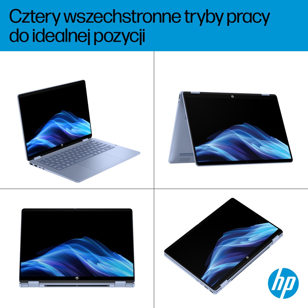 Prijenosno računalo HP OmniBook 5 Flip 14-fp0004nw (14" 2K Touch, Core 5 120U, 16GB RAM, 512GB SSD, Intel Graphics, Win11) Blue Sky - non-HR tipkovnica-16