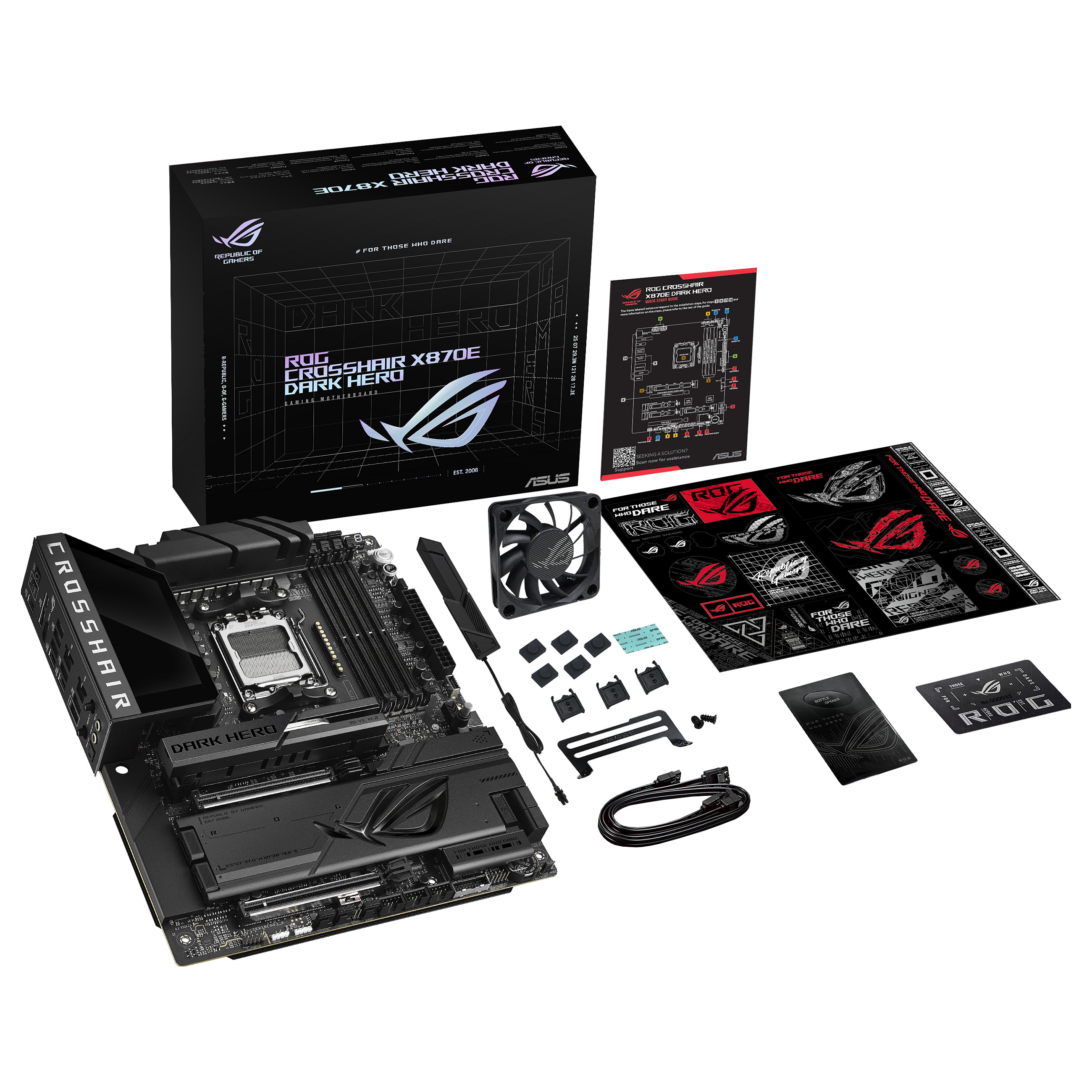 Matična ploča ASUS ROG CROSSHAIR X870E DARK HERO (AMD X870E, Socket AM5, ATX, DDR5, WiFi 7)-10