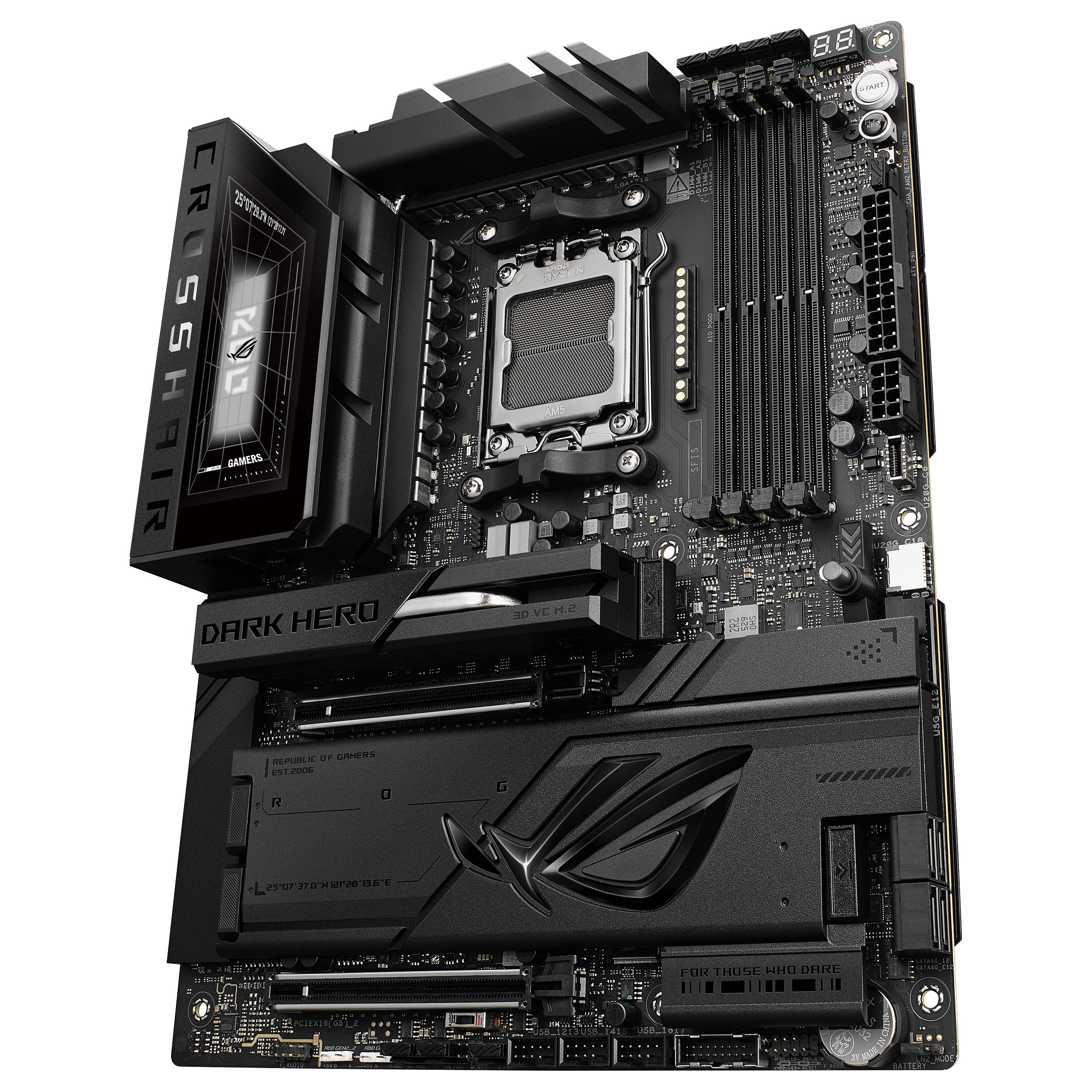 Matična ploča ASUS ROG CROSSHAIR X870E DARK HERO (AMD X870E, Socket AM5, ATX, DDR5, WiFi 7)-6