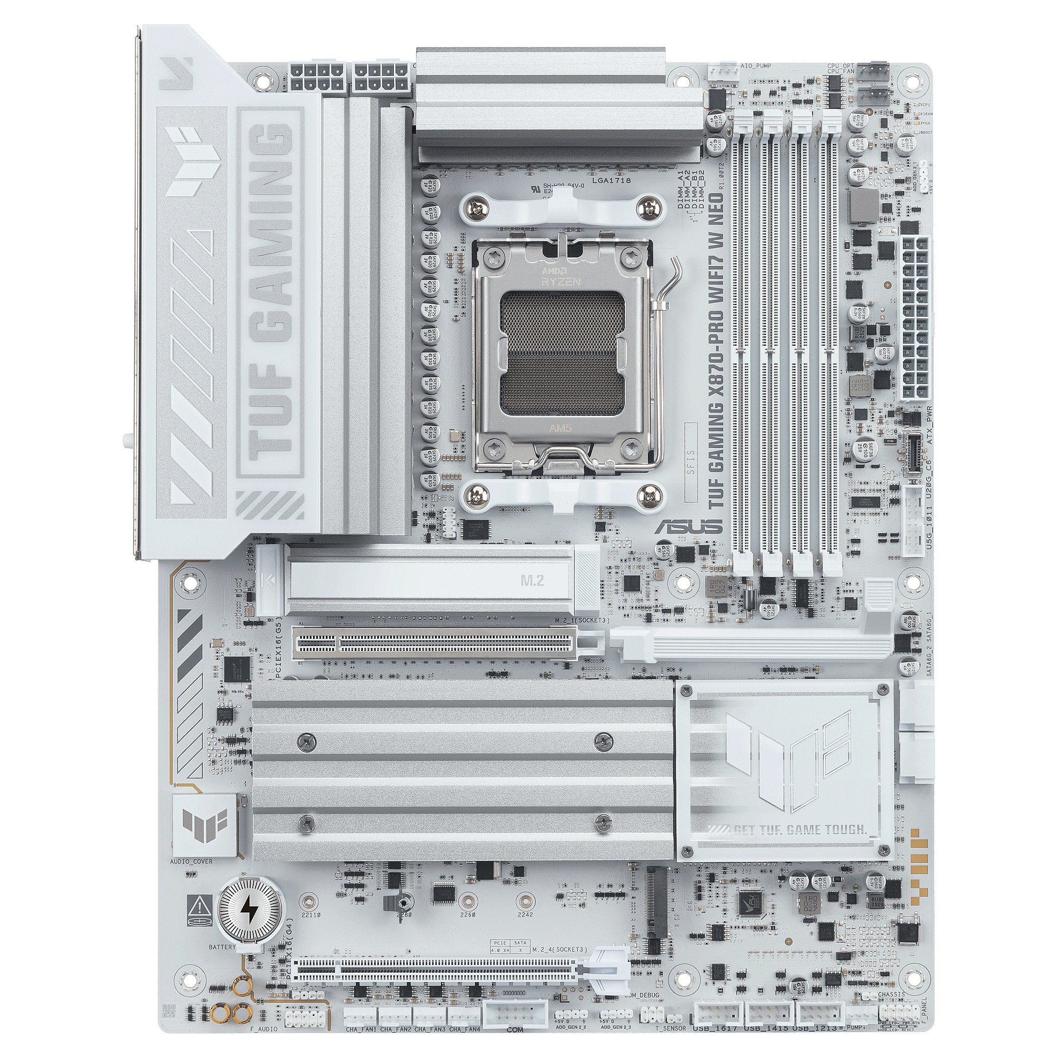 Matična ploča ASUS TUF GAMING X870-PRO WIFI7 (AMD X870, Socket AM5, ATX, Wi-Fi 7)