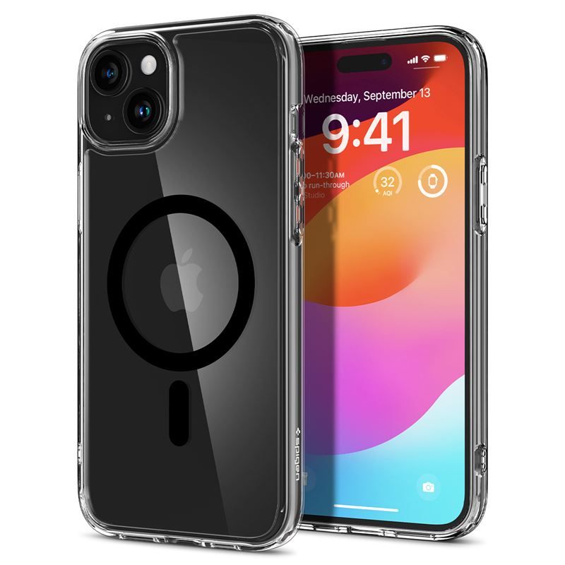 Zaštitna maska SPIGEN Ultra Hybrid MagFit za iPhone 15 (MagSafe, Zero One)-0