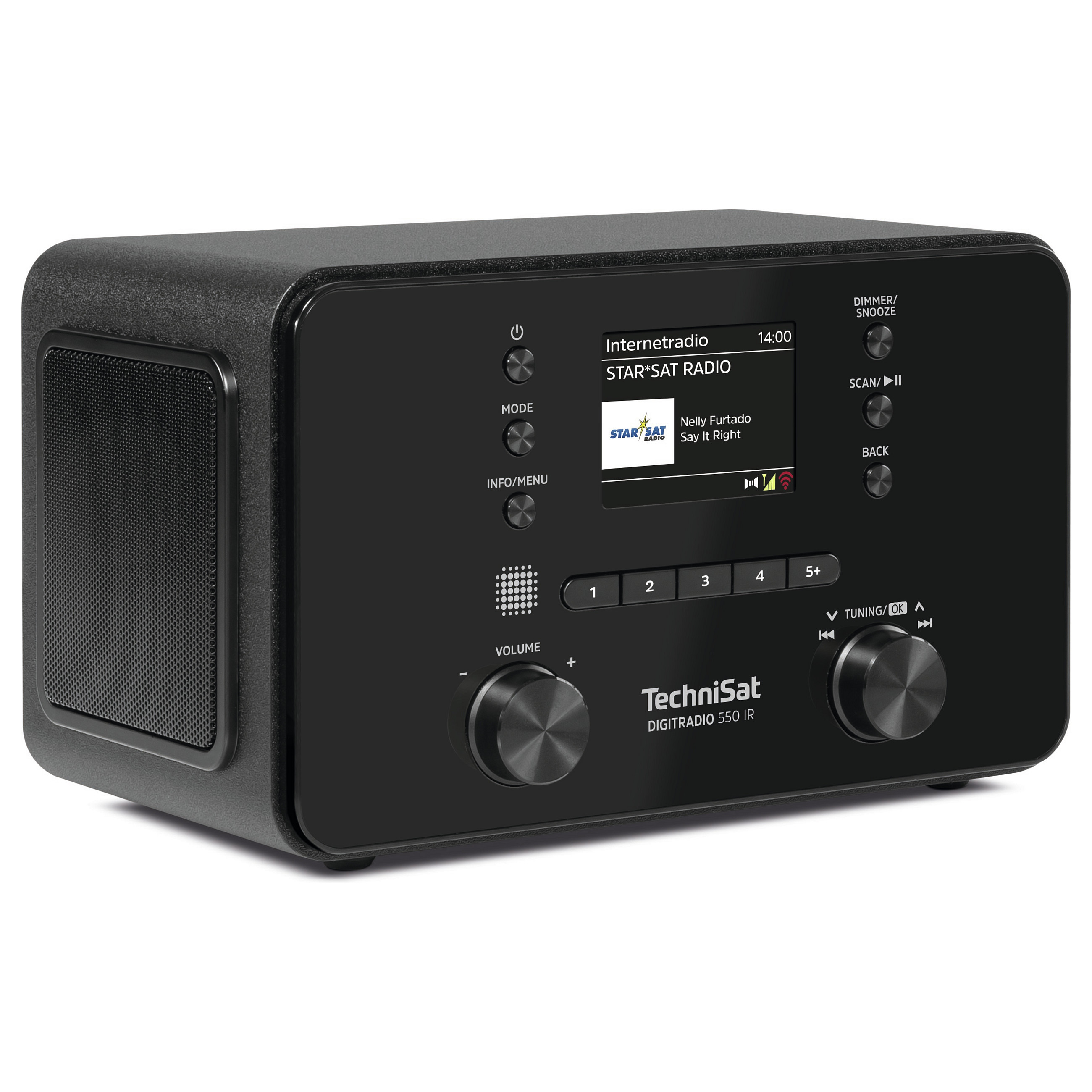 Digitalni radio TECHNISAT DigitRadio 550 IR (DAB+, FM, Internet Radio, Bluetooth, Spotify Connect) Antracit-2