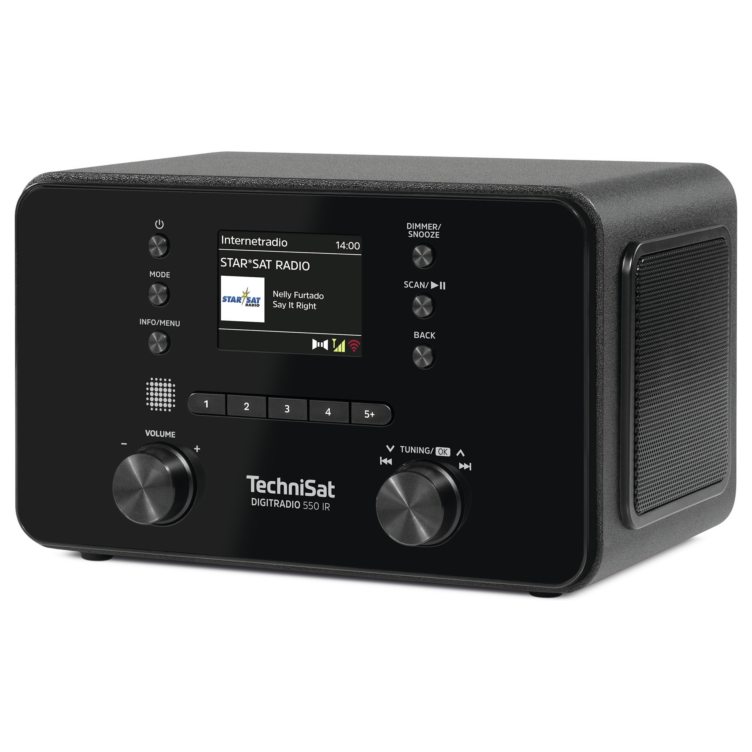 Digitalni radio TECHNISAT DigitRadio 550 IR (DAB+, FM, Internet Radio, Bluetooth, Spotify Connect) Antracit-3