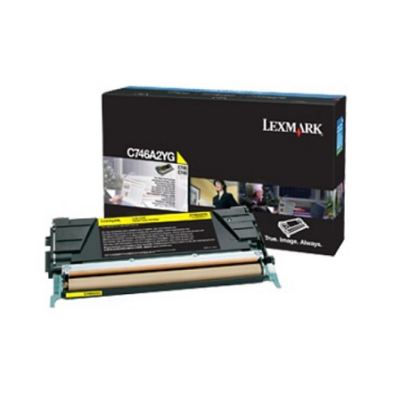 Toner LEXMARK C746A3YG (Žuti, 7.000 stranica)-0