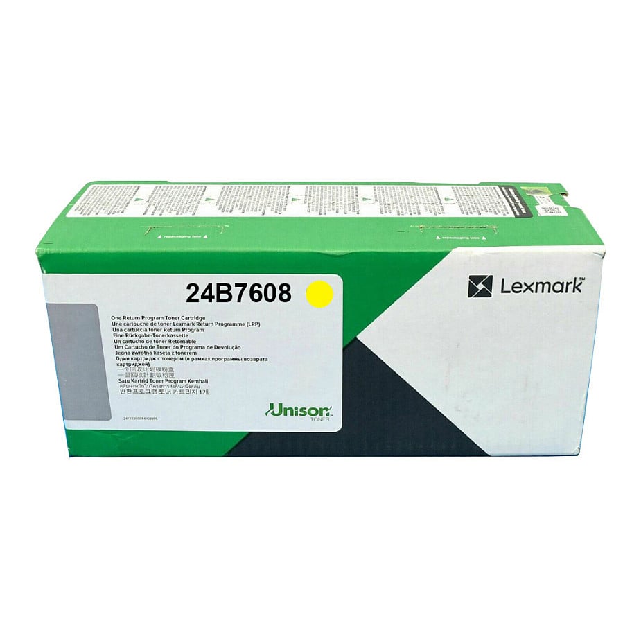 Toner LEXMARK 24B7608 (Original, Žuti, Extra High Yield)