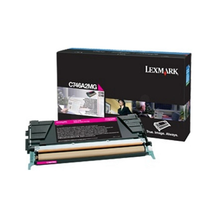 Toner LEXMARK C746A3MG (Magenta)-0