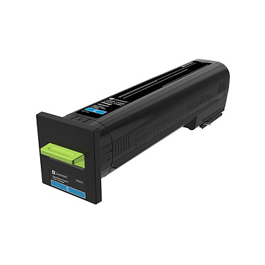 Toner LEXMARK 72K20C0 (Cyan, Return Programme)