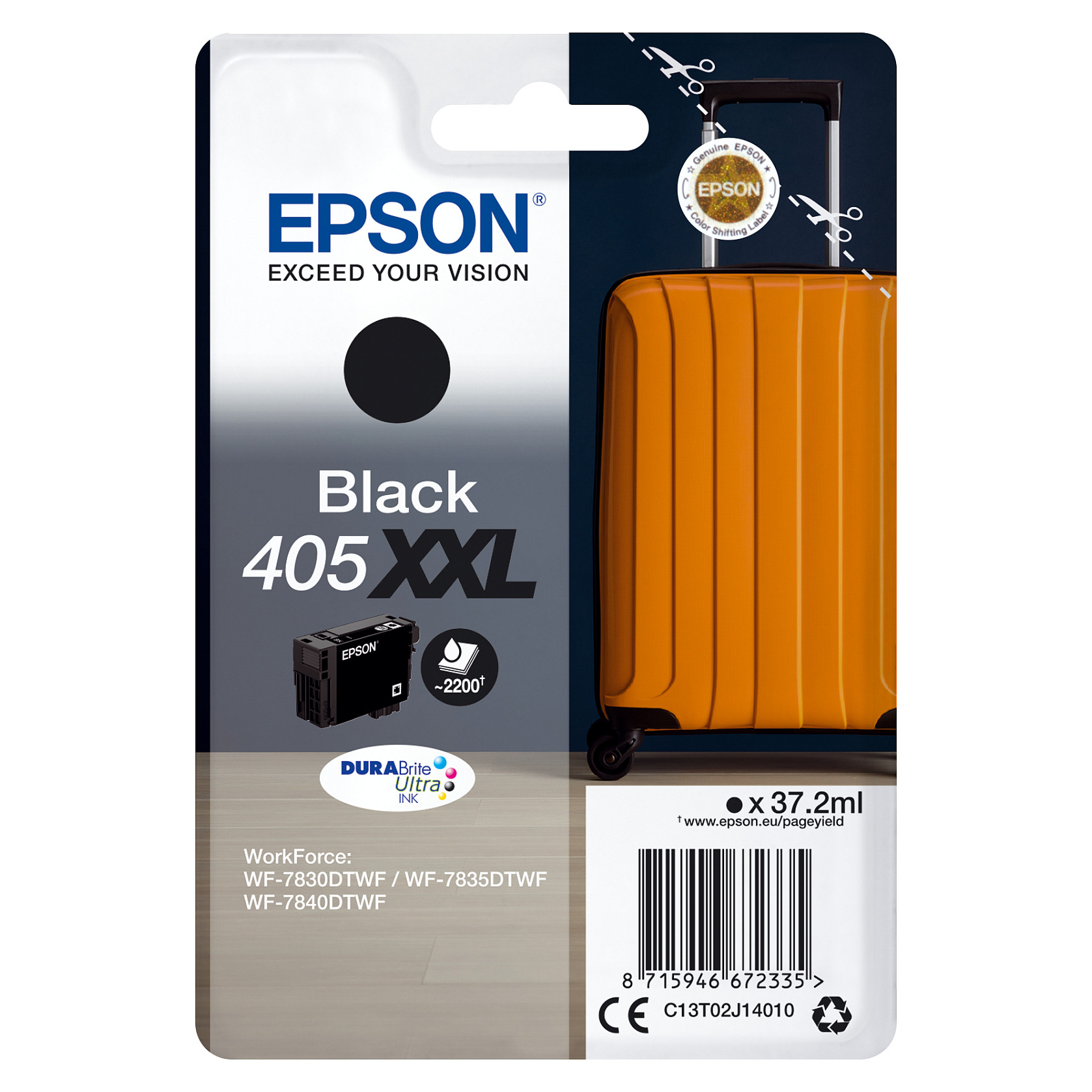 Tinta EPSON 405XXL (crna, 37.2ml)