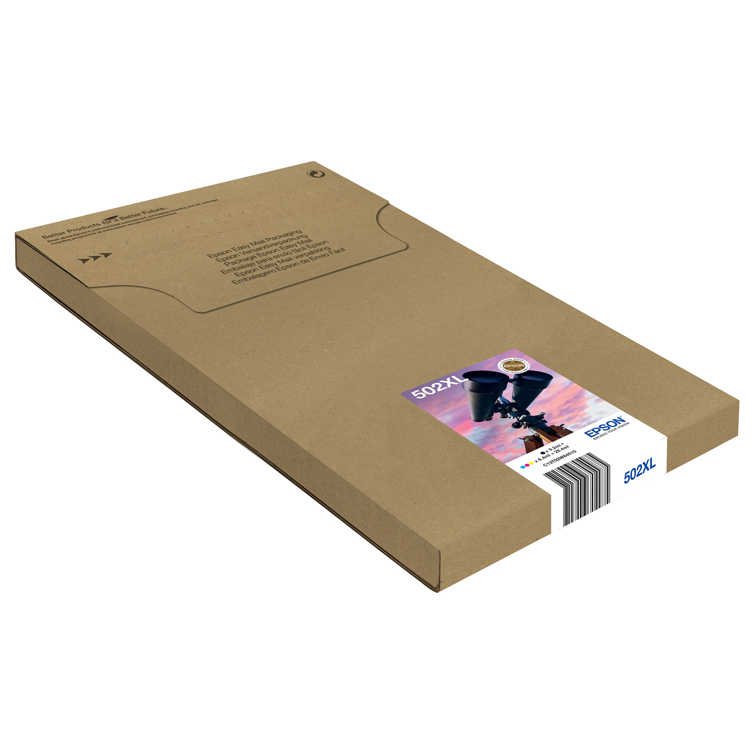Multipack tinta EPSON 502XL (4-pack, C13T02W64010)
