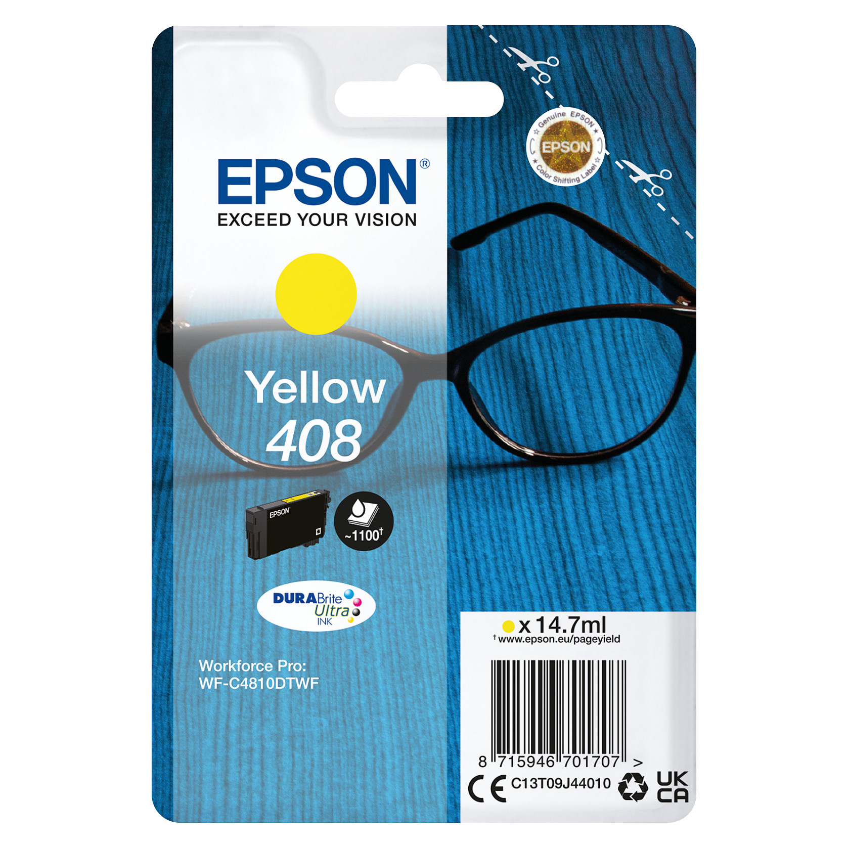 Tinta EPSON T04A4 (C13T04A440) Yellow-0