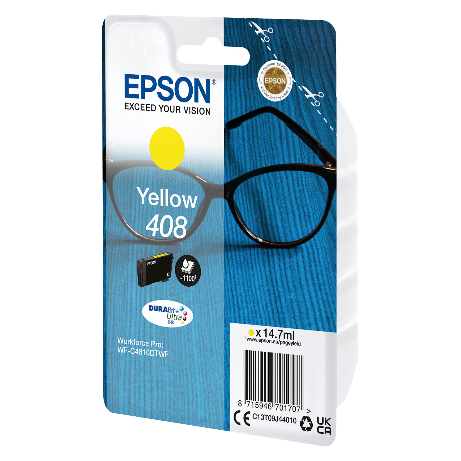 Tinta EPSON T04A4 (C13T04A440) Yellow-1