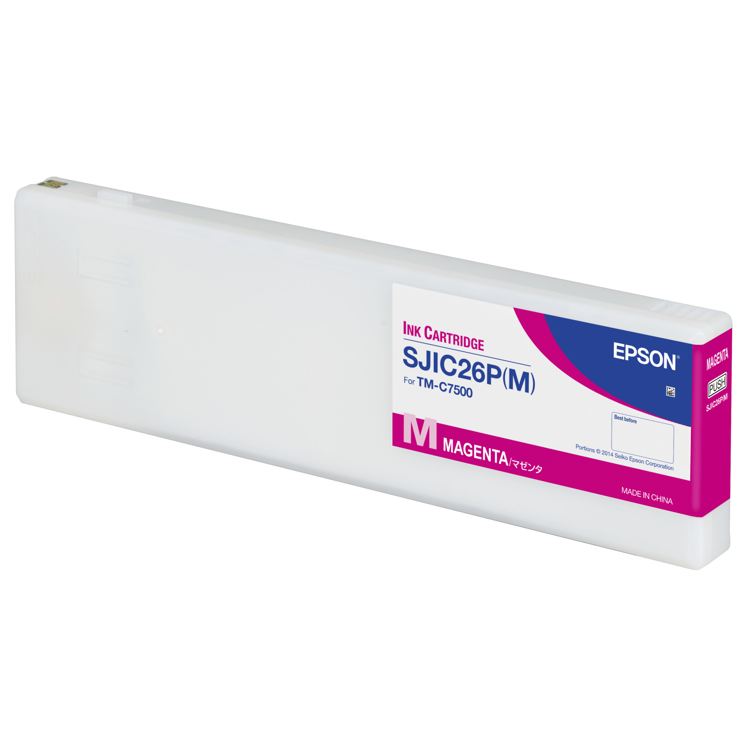 Tinta EPSON SJIC26P(M) (Magenta, 294.3ml, za ColorWorks C7500)-0