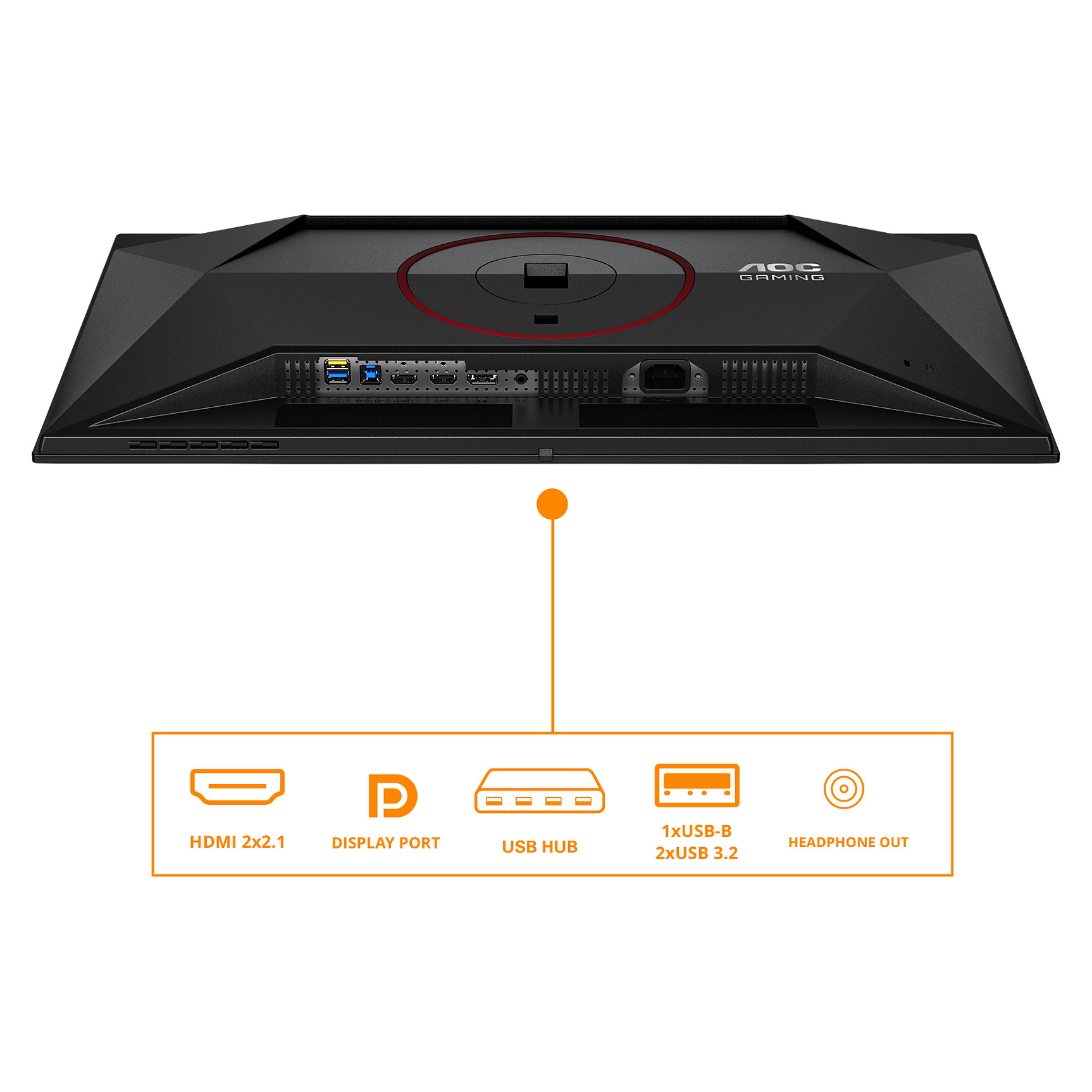 MONITOR AOC Q27G4SDR (26.5", QHD, QD-OLED, 240Hz, 0.03ms)-7