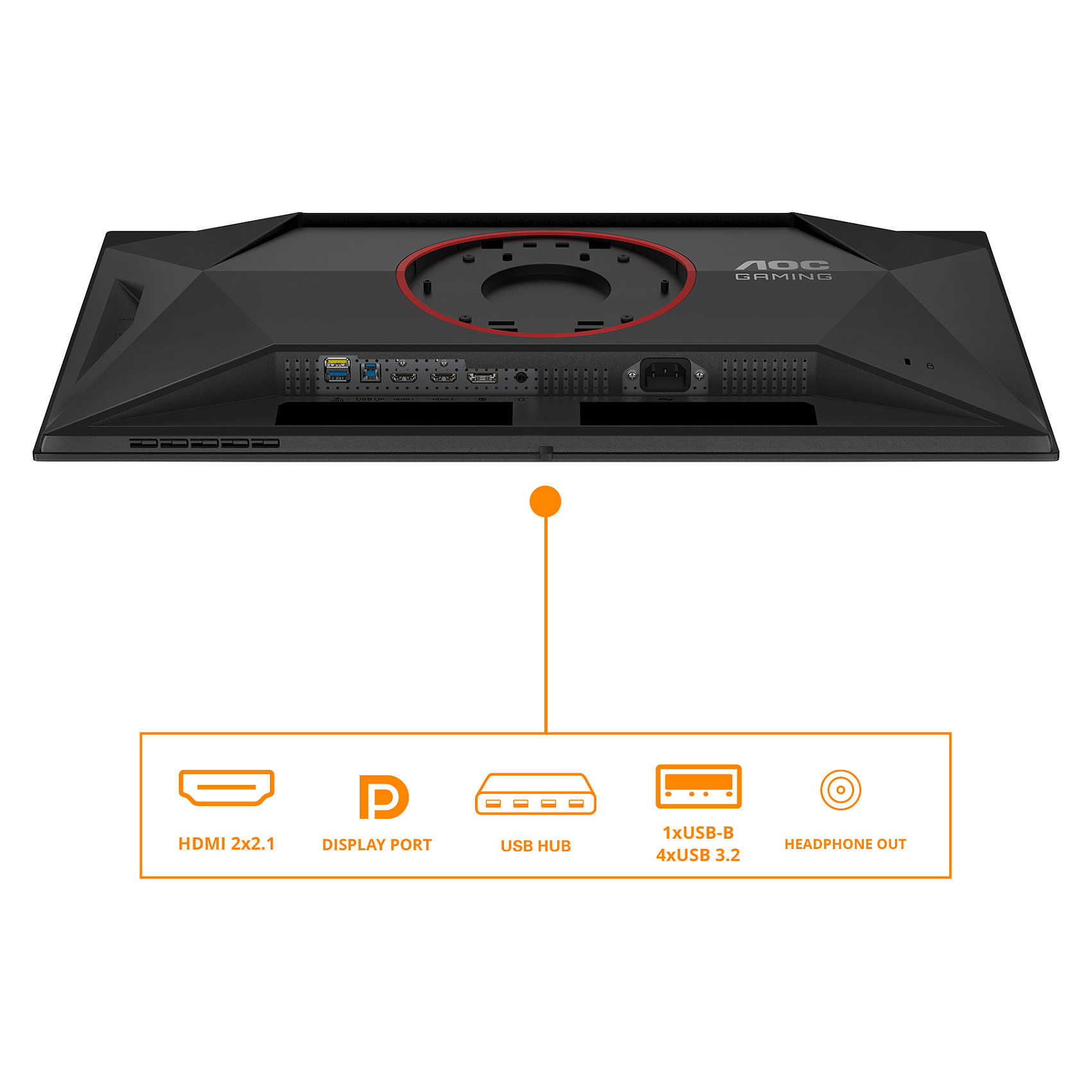 Monitor AOC Q27G4ZD (27", QHD, QD-OLED, 240Hz, 0.03ms)-9