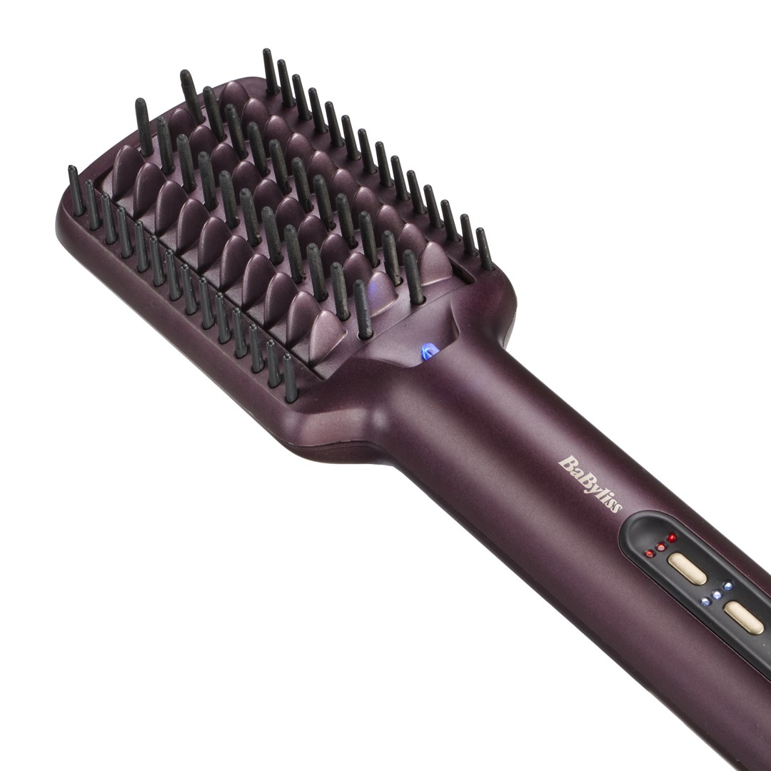 Četka za oblikovanje kose BABYLISS AS6400E Air Power (900W, Maroon)-6
