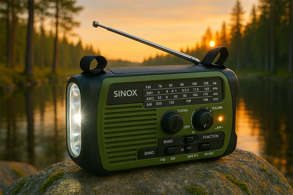 Radio SINOX Sxl5500 Emergency Solar-3