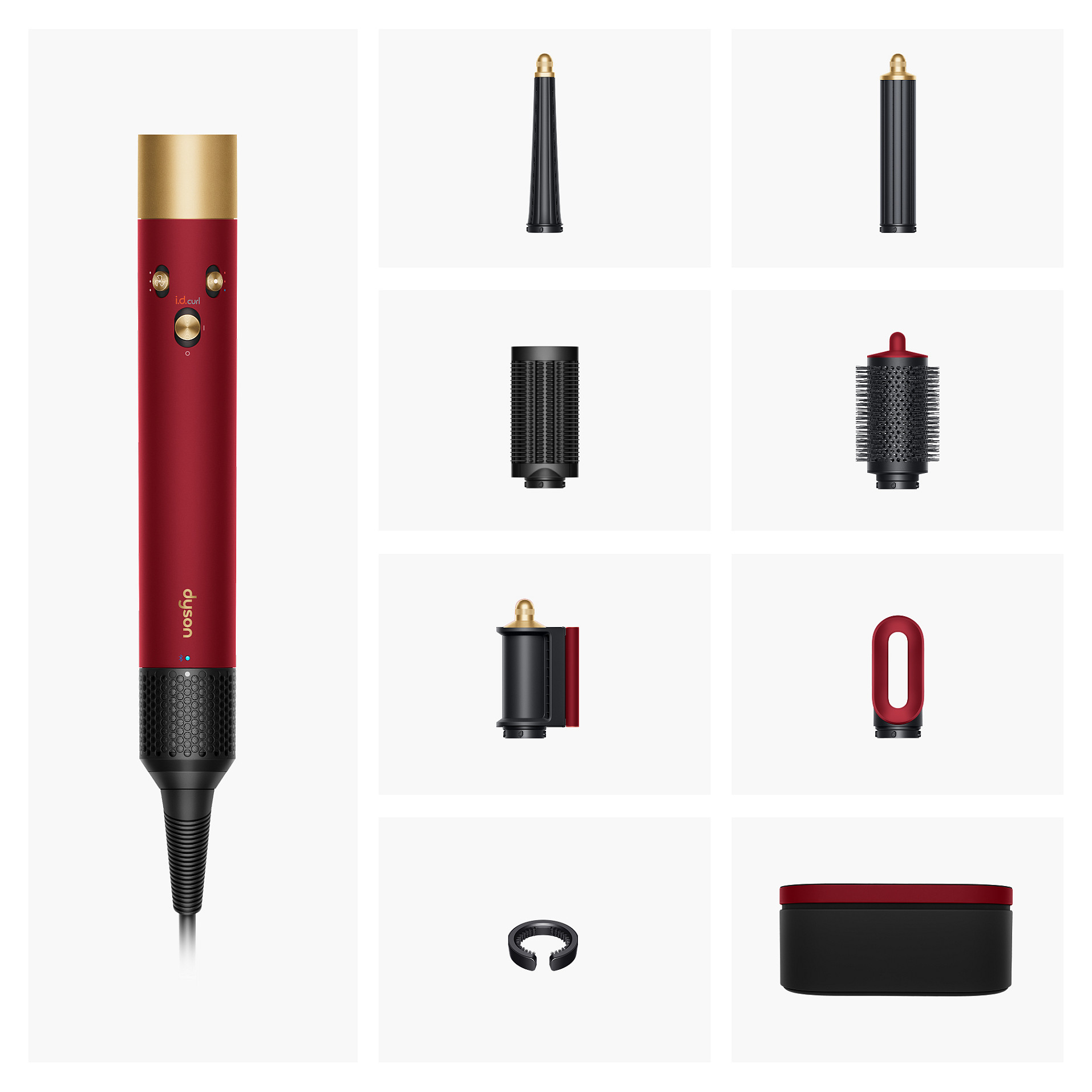 Stilizator za kosu DYSON Airwrap SE Red velvet/Gold Straight + Wavy (596926)-7