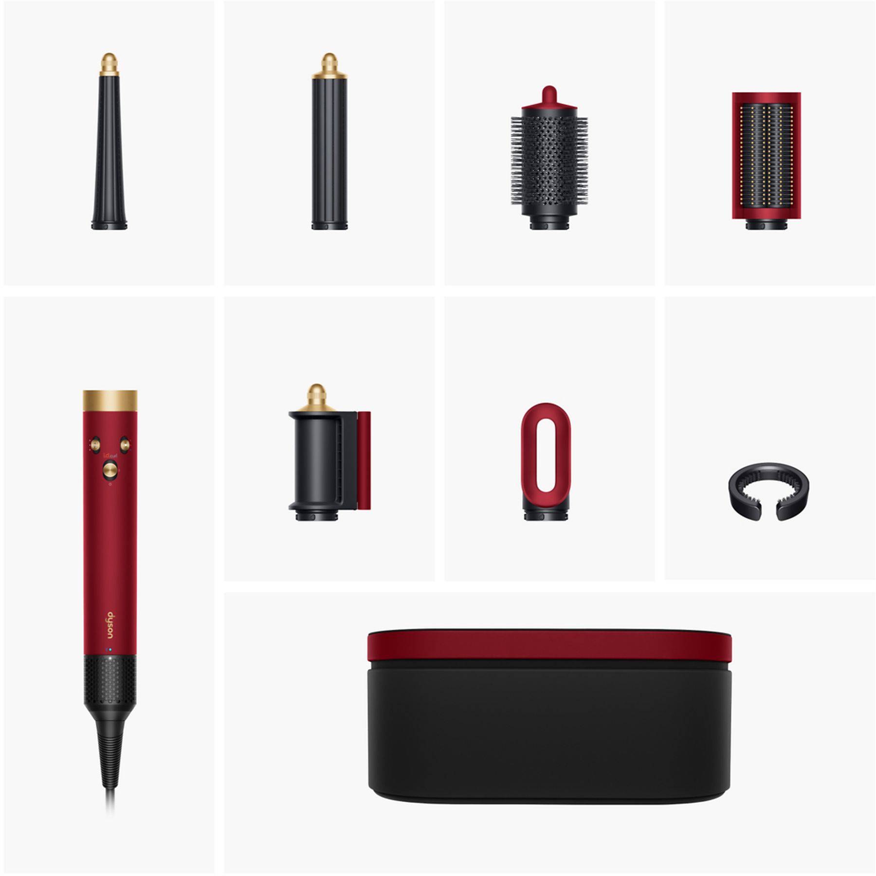 Stilizator za kosu DYSON Airwrap SE Red velvet/Gold Straight + Wavy (596926)-1