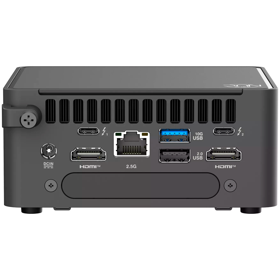Desktop računalo ASUS NUC 15 PRO (Intel Core Ultra 5 225H, 16GB RAM, 512GB SSD, Intel Arc Graphics, Bez operativnog sustava, Mini PC)-5