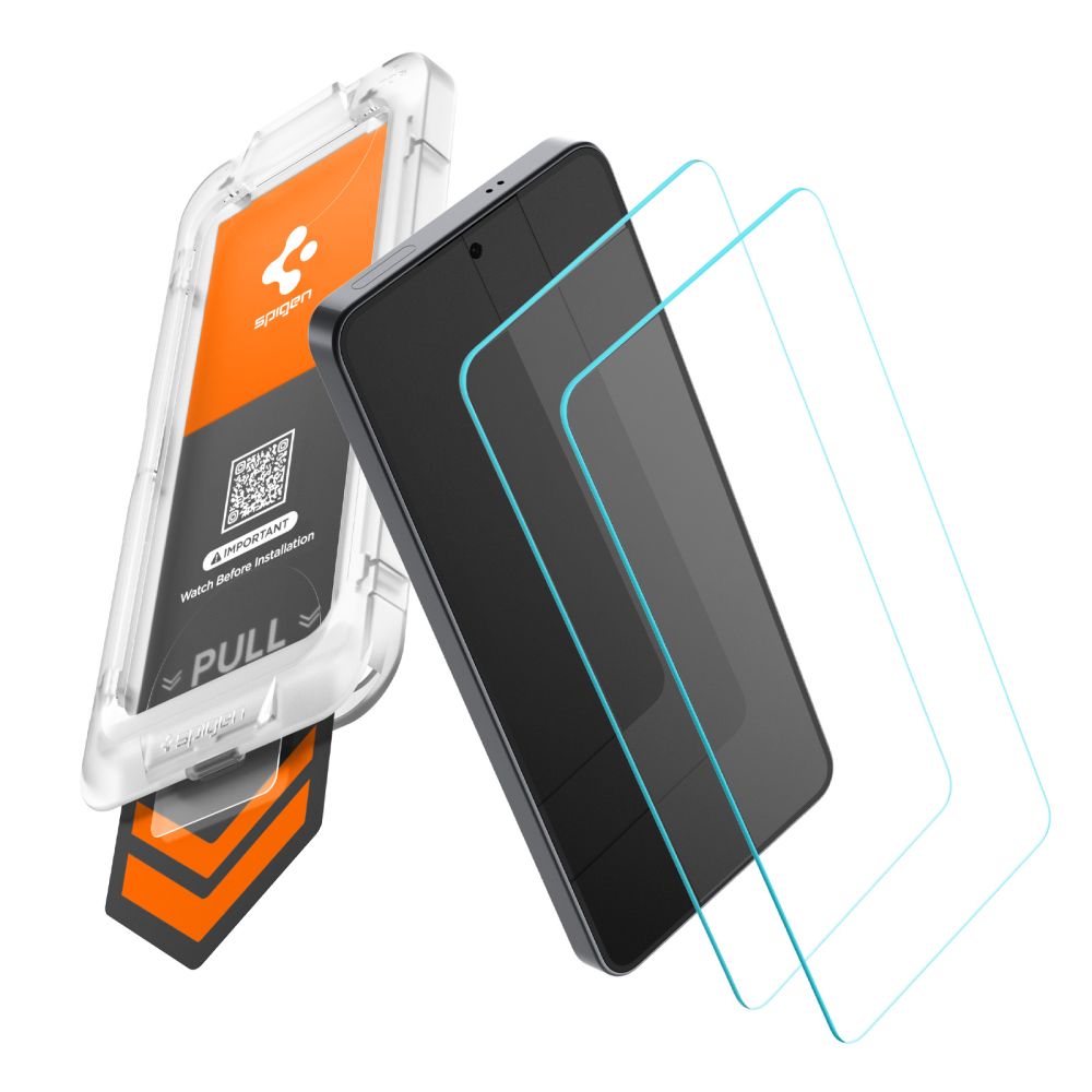 Zaštitno staklo SPIGEN Glas.tR EZ Fit Pro HD 2-pack za Samsung Galaxy S26 (9H, EZ Fit aplikator)