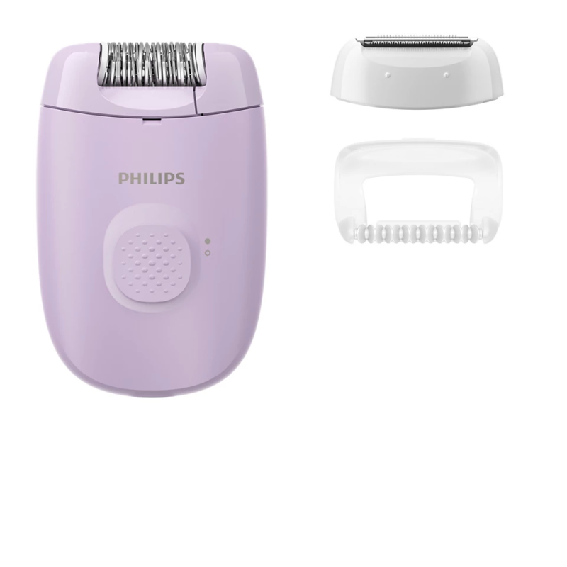 Epilator PHILIPS Satinelle Essential BRE237/00 (2 brzine, periva glava, 3 nastavka)