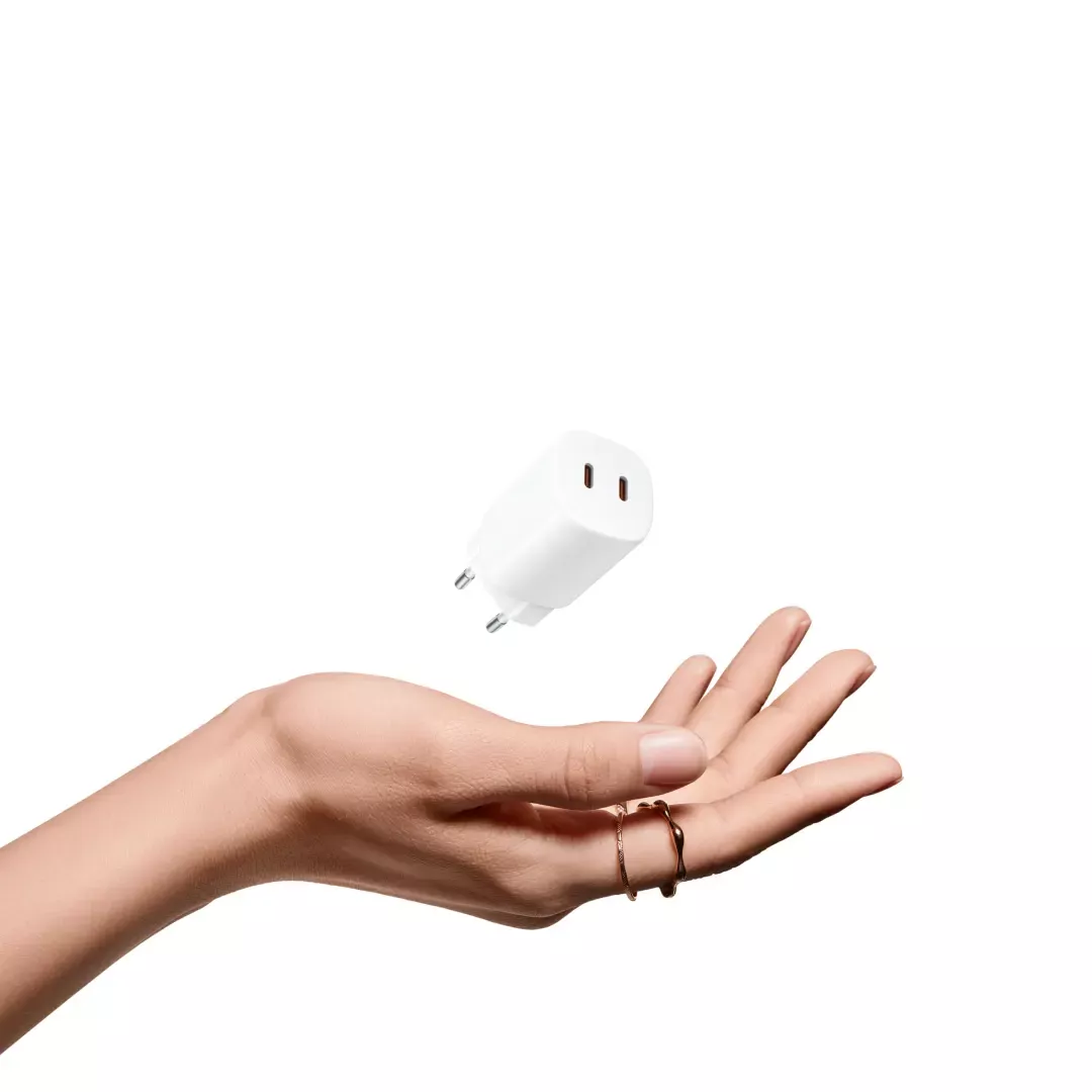 Punjač XIAOMI 45W Nano Turbo Charging Power Adapter (2-Port), bijeli-3