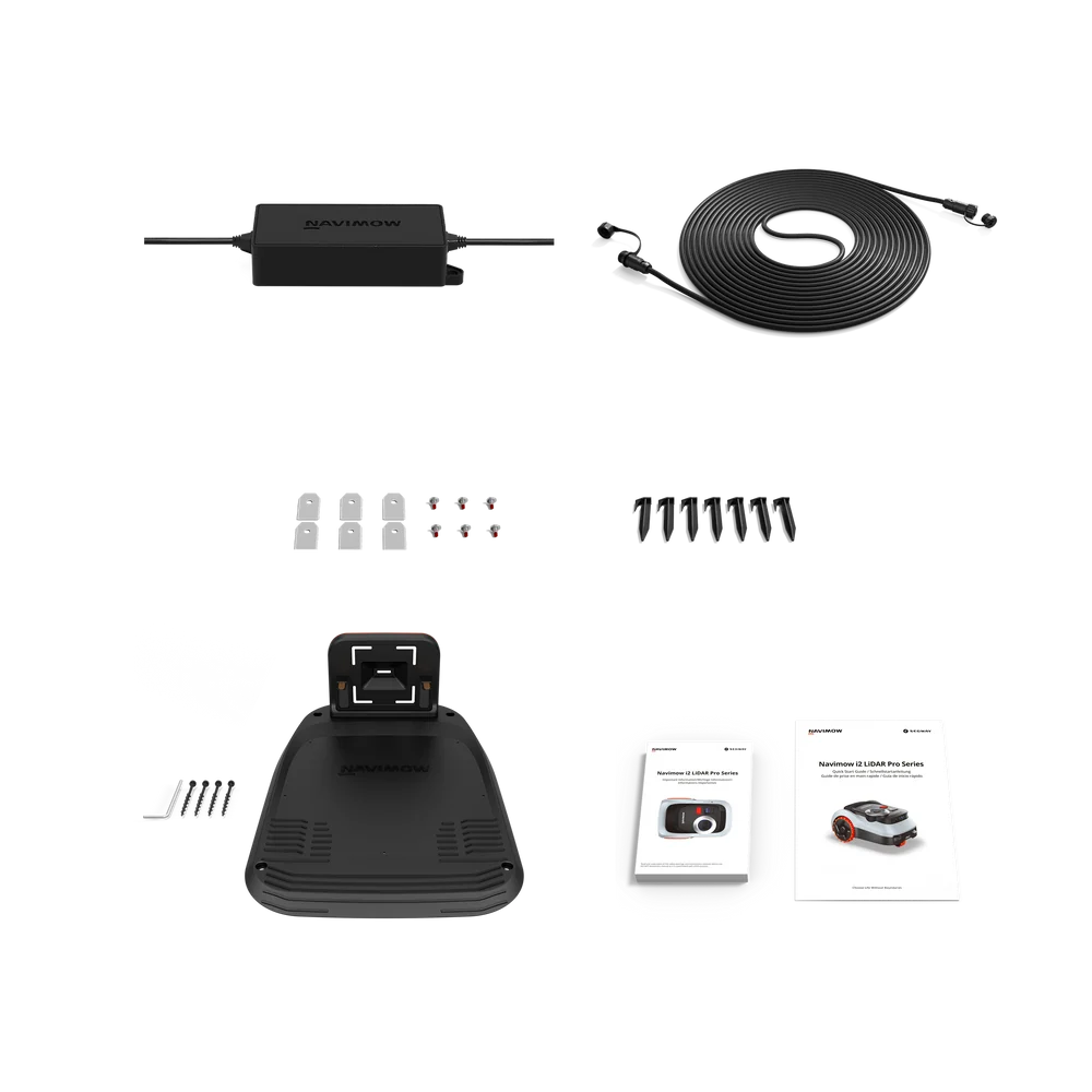 Robotska kosilica SEGWAY Navimow i220E Lidar Pro (do 2000 m², AWD, širina košnje 22 cm, Wi-Fi, Bluetooth, 4G, siva boja)-5