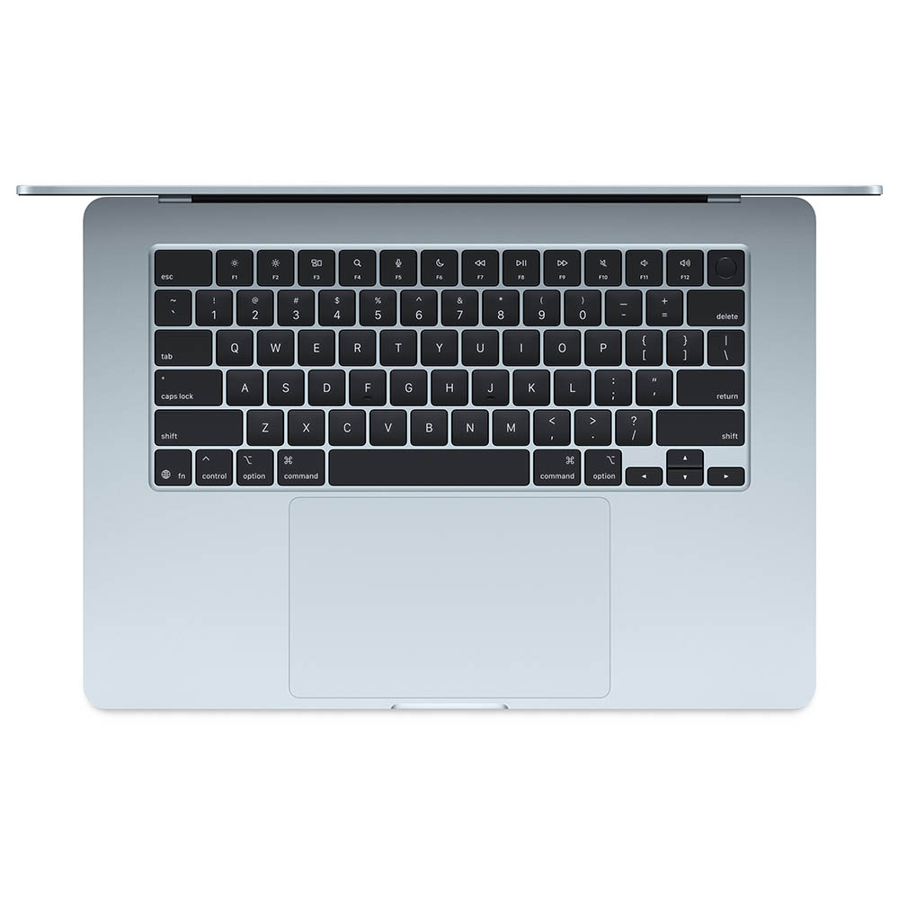 Laptop APPLE MacBook Air 15 (15.3", Liquid Retina, 3K, Apple M5, 24GB, 1TB SSD, Apple 10-core GPU, macOS, HR tipkovnica, Sky Blue) - MDVU4CR/A-3