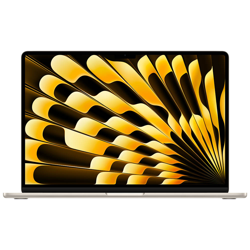 Laptop APPLE MacBook Air 15 (15.3", Liquid Retina, 3K, Apple M5, 24GB, 1TB SSD, Apple 10-core GPU, macOS, HR tipkovnica, Starlight)-0