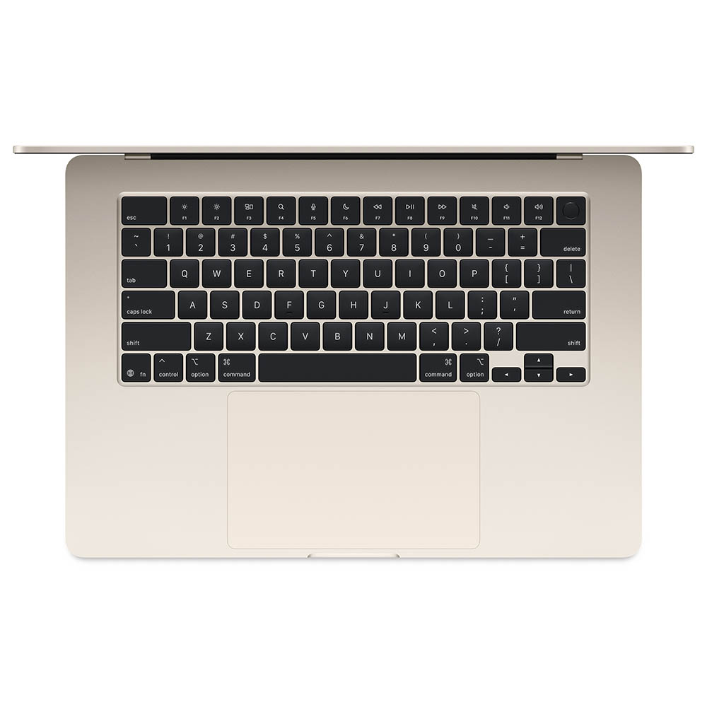 Laptop APPLE MacBook Air 15 (15.3", Liquid Retina, 3K, Apple M5, 24GB, 1TB SSD, Apple 10-core GPU, macOS, HR tipkovnica, Starlight)-3