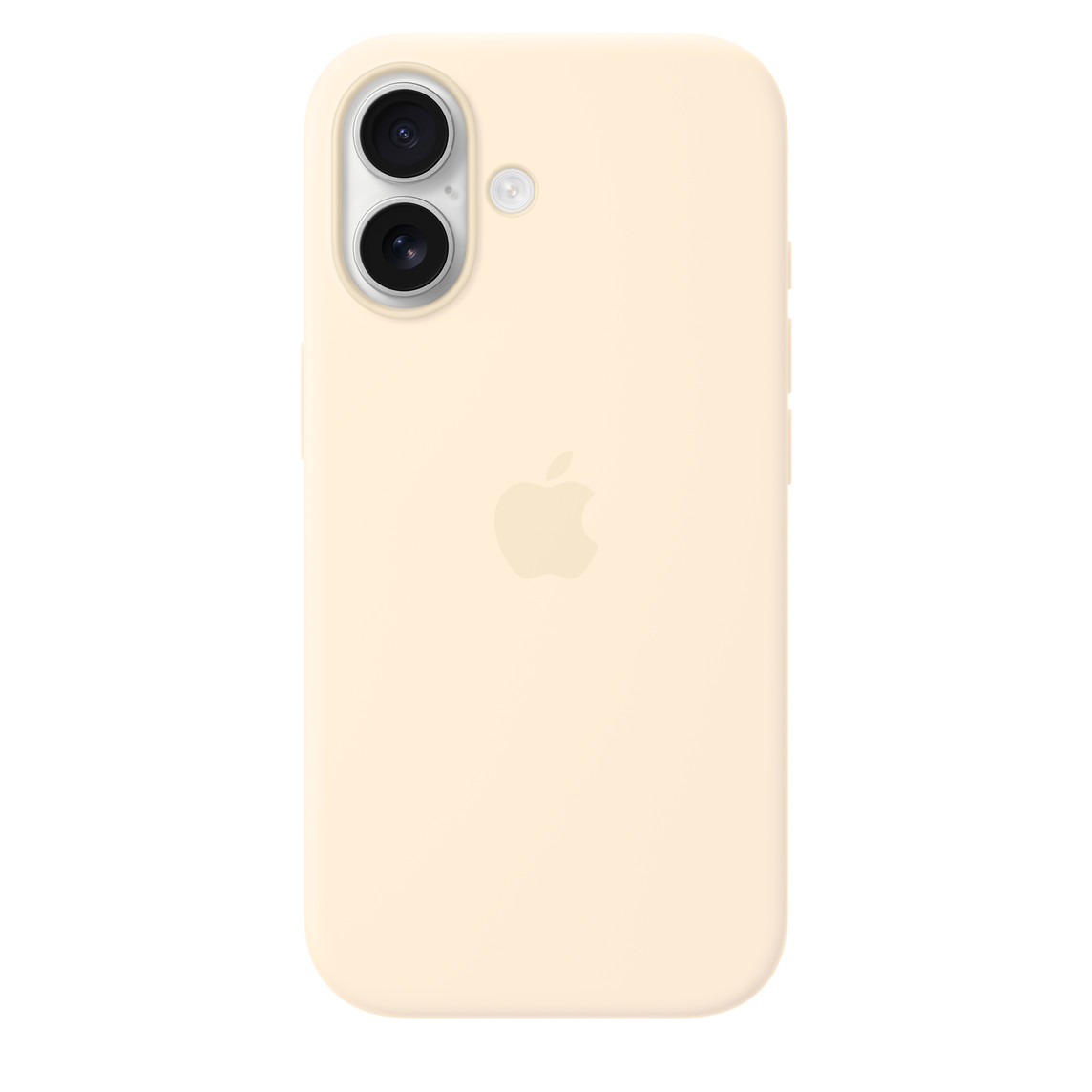 Apple iPhone 17 Silicone Case with MagSafe - Vanilla (SEASONAL)-0