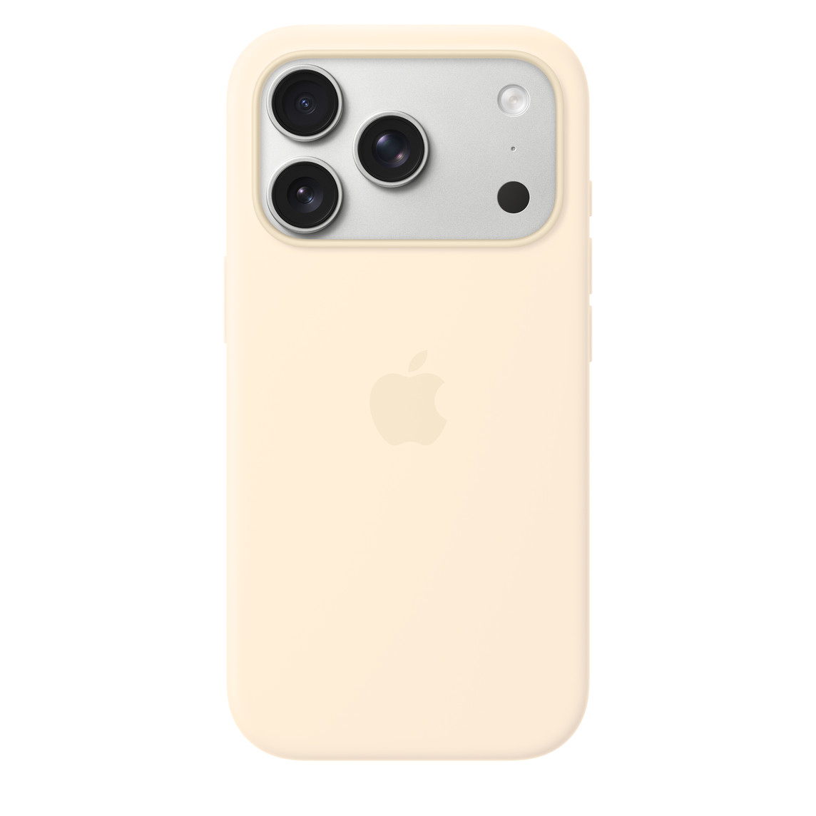 Apple iPhone 17 Pro Silicone Case with MagSafe - Vanilla (SEASONAL)-0