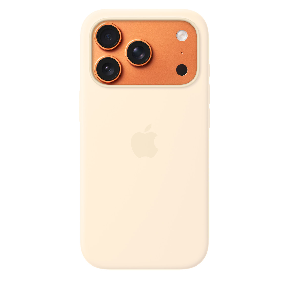 Apple iPhone 17 Pro Silicone Case with MagSafe - Vanilla (SEASONAL)-1