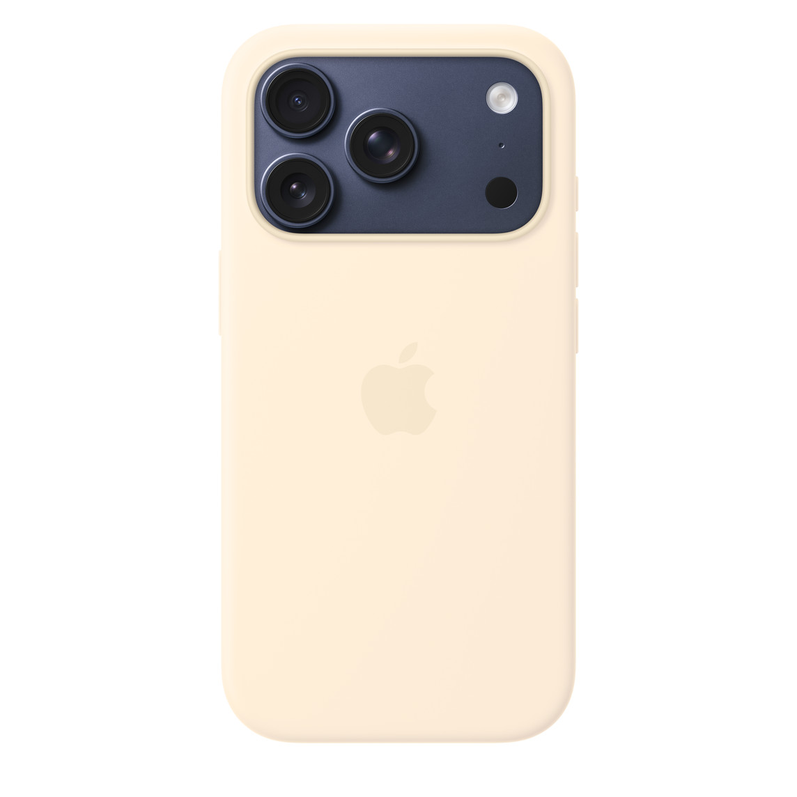 Apple iPhone 17 Pro Silicone Case with MagSafe - Vanilla (SEASONAL)-2