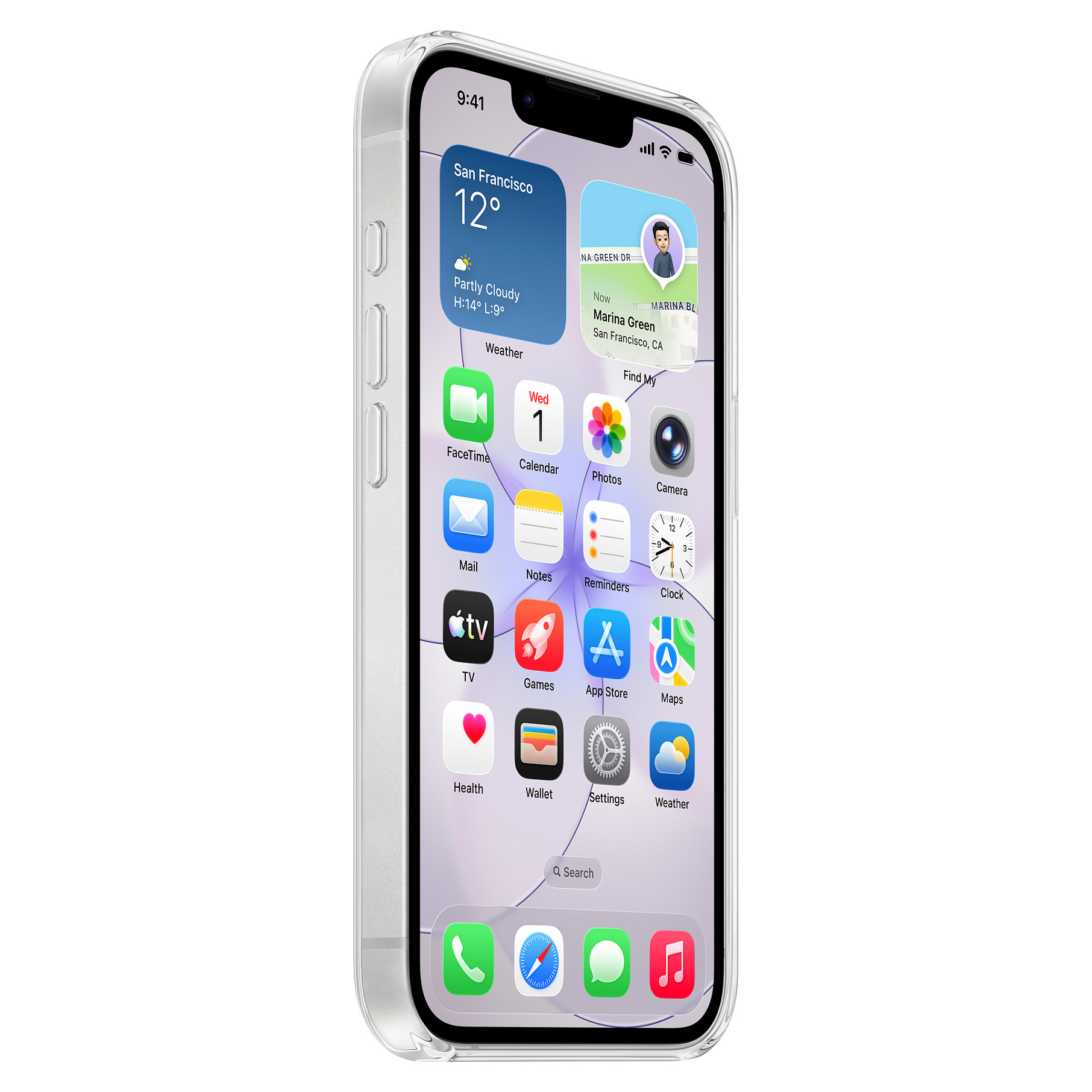 Maskica za mobitel APPLE iPhone 17e Clear Case with MagSafe (prozirna boja)-7