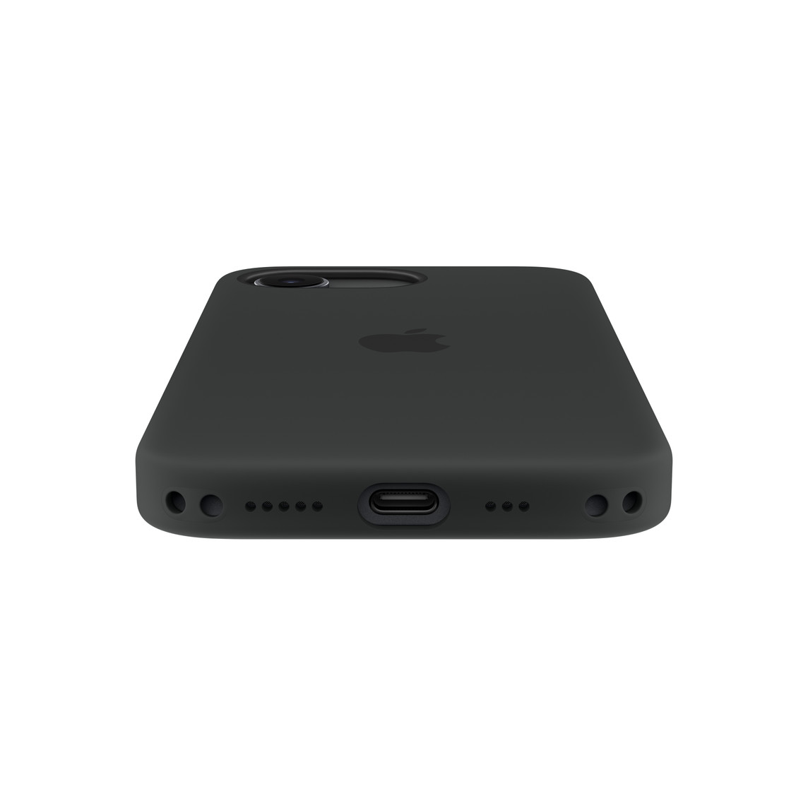 Maska za mobitel APPLE iPhone 15 Pro Silicone Case with MagSafe - Black-3