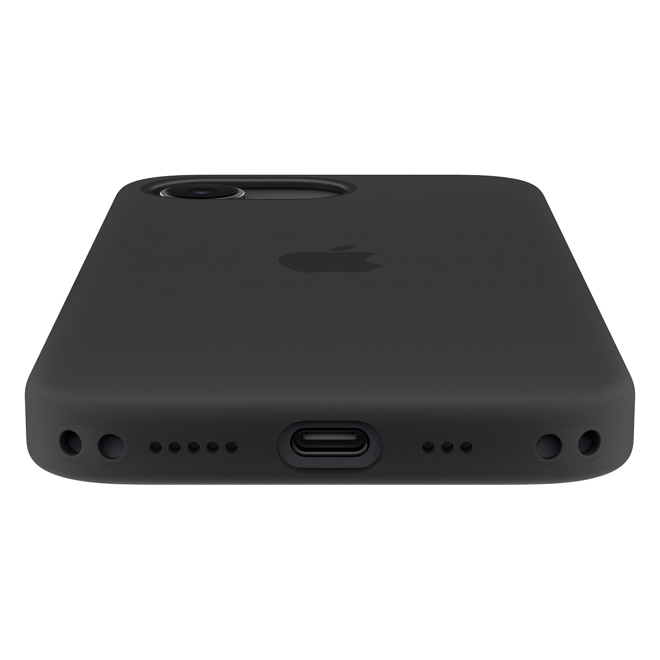 Maska za mobitel APPLE iPhone 15 Pro Silicone Case with MagSafe - Black-9