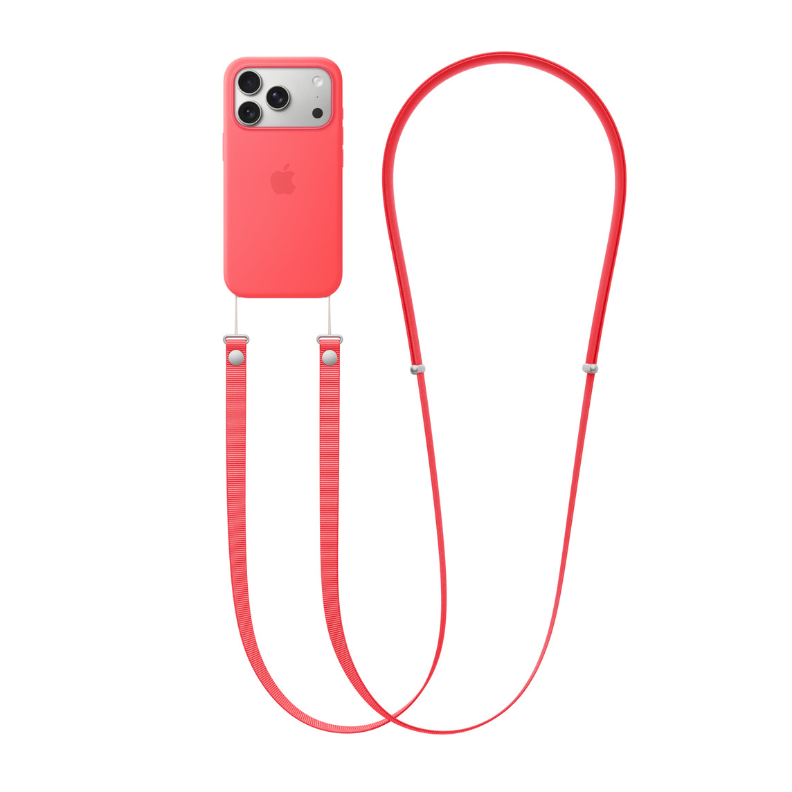 Apple Crossbody Strap - Bright Guava (remen za iPhone FineWoven novčanik)-1