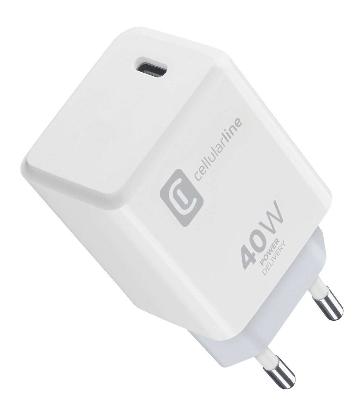 Adapter CELLULARLINE, 40W, PD, USB-C, Apple